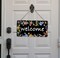 Decorations for Home Welcome Sign for Front Door Wooden Hanging Wall Sign,Decoration for Home Front Door,5.1x10 inches